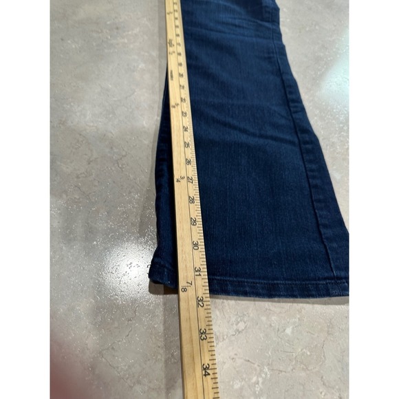 LOFT Modern Sexy Boot Jeans Dark Wash Stretch Denim Size 10 - Picture 11 of 12